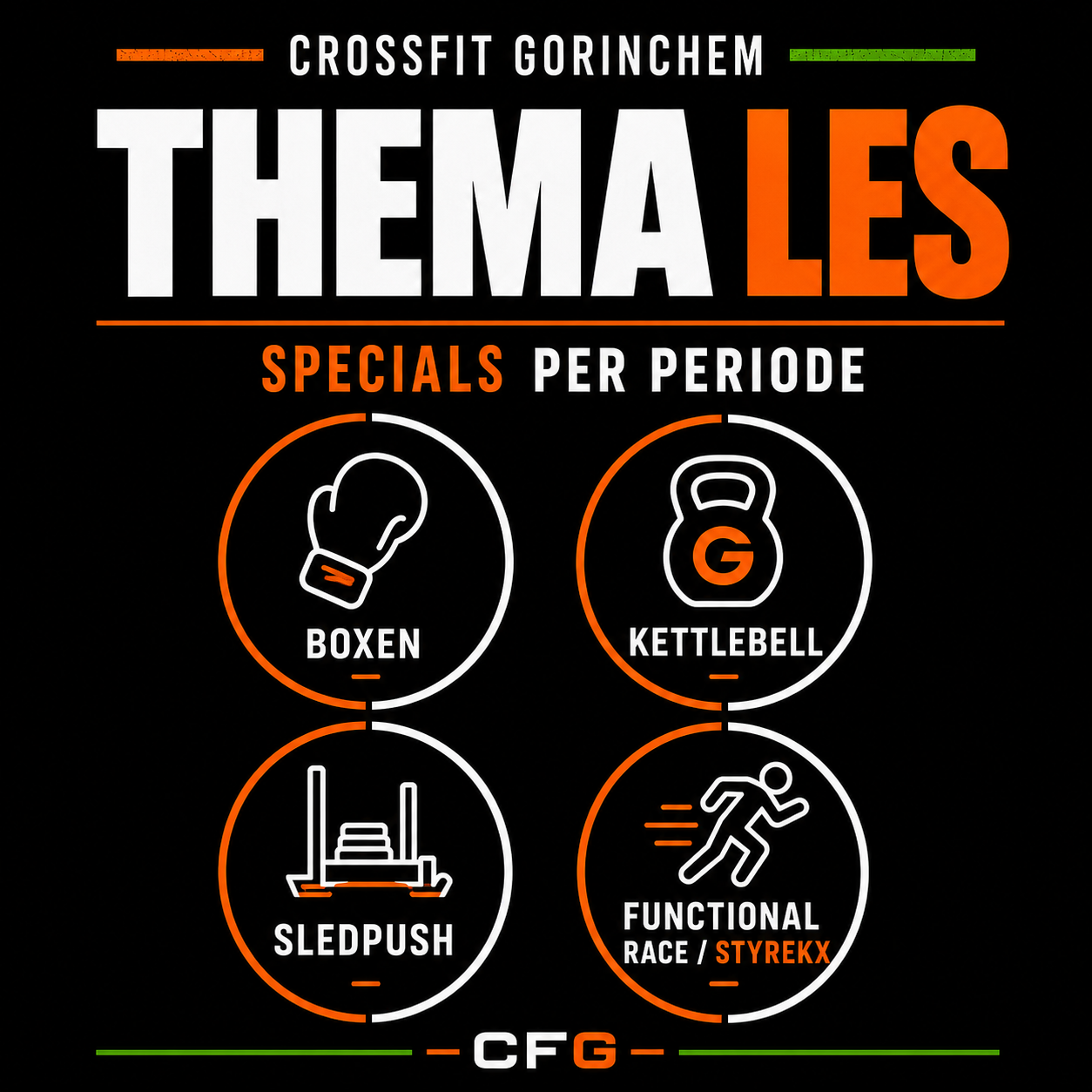 Thema les CrossFit Gorinchem